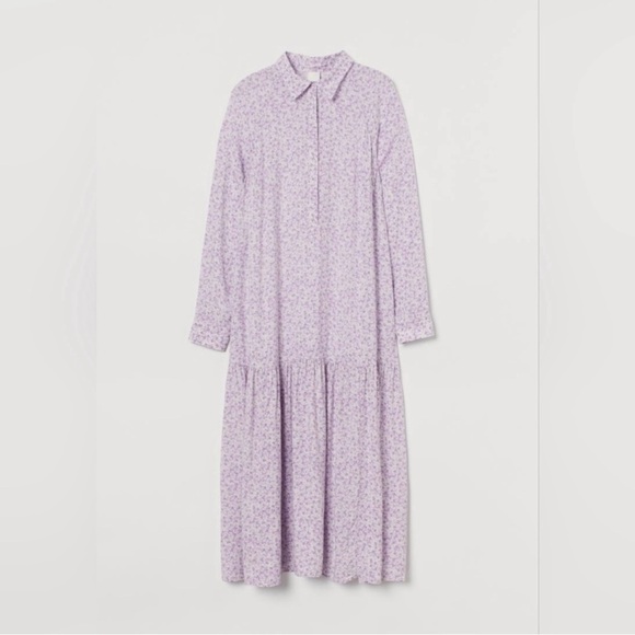 H&M calf length shirt dress​ - Picture 1 of 2